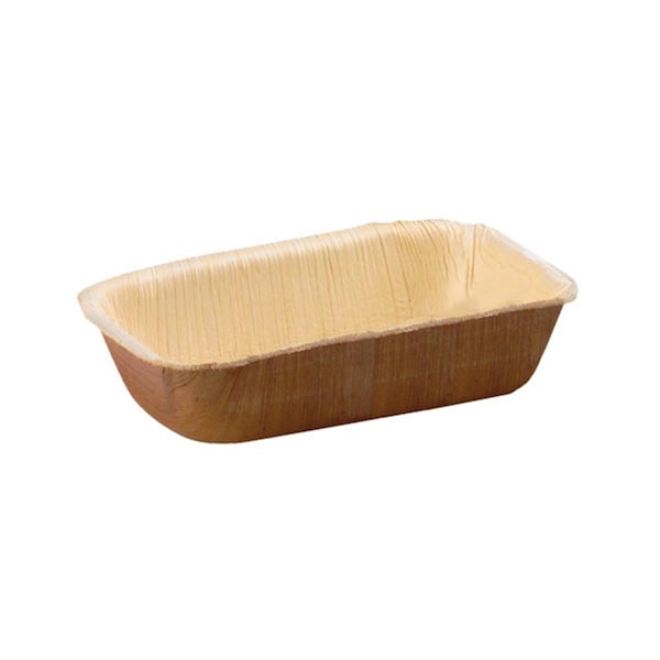 Packnwood Palmava Rectangular Palm Dish, 200PK 210BBB712 - main